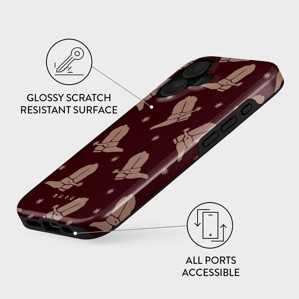 Burga iPhone 16 Tough Fashion Case - Hei