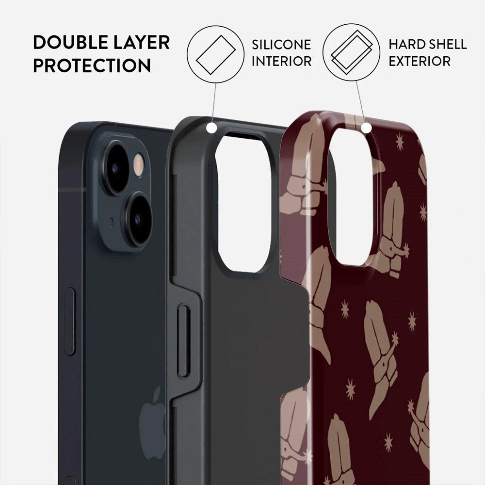 Burga iPhone 15 Tough Fashion Case - Hei