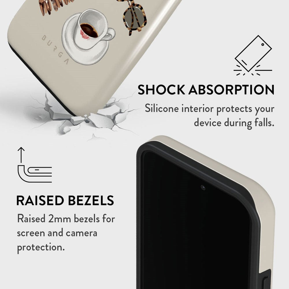 Burga iPhone 13 Pro Tough Fashion Cover - Boss Babe