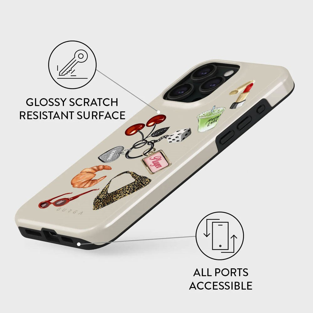 Burga iPhone 15 Pro Tough Fashion Cover - It Girl