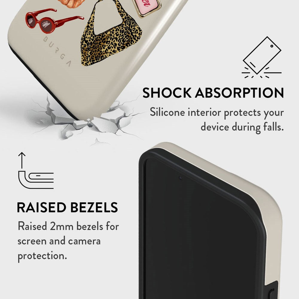 Burga iPhone 14 Tough Fashion Cover - It Girl