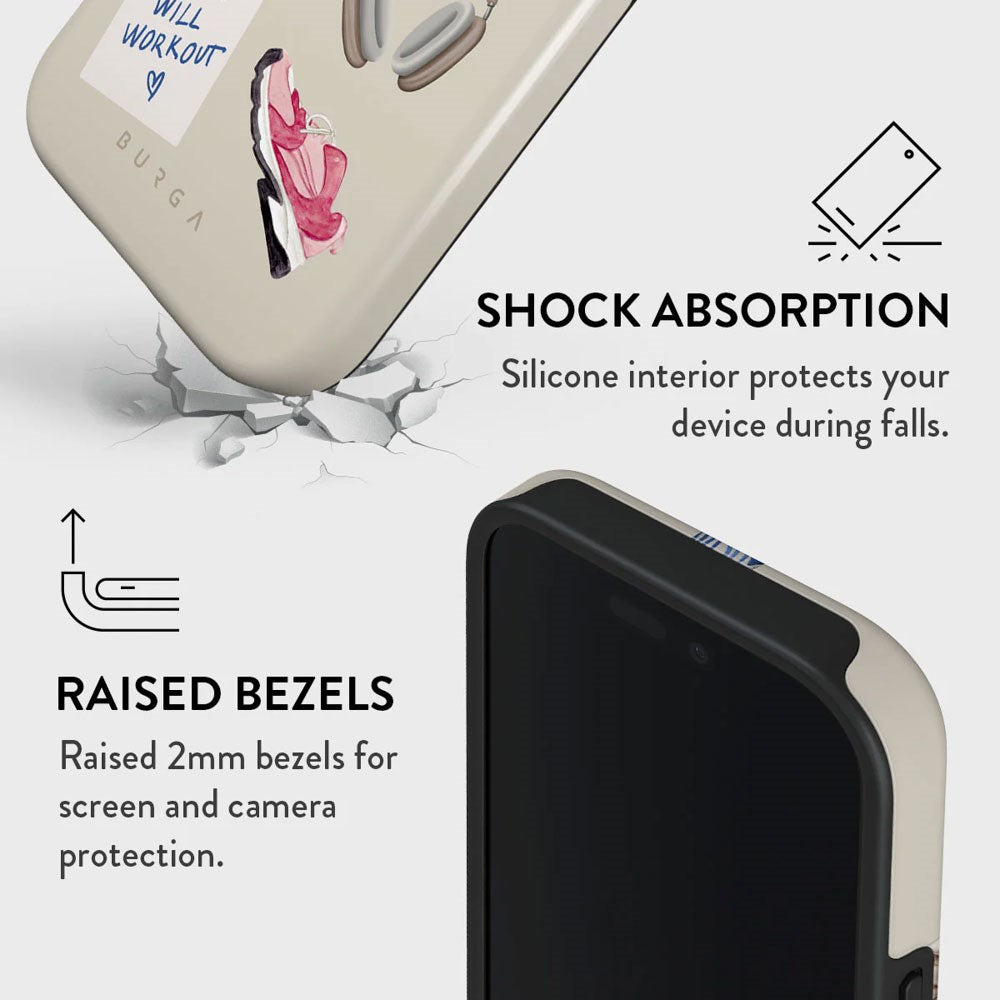 Burga iPhone 16 Pro Tough Fashion Cover - 5AM Club