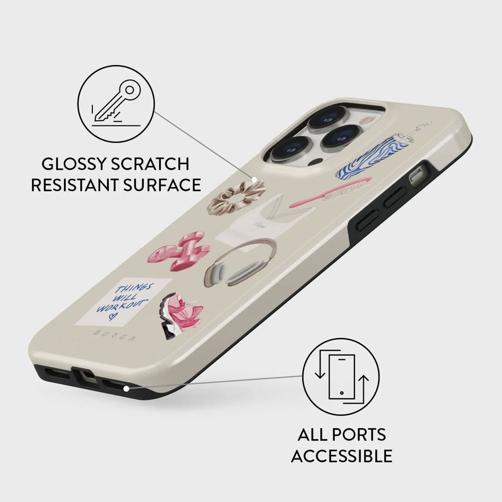 Burga iPhone 13 Pro Tough Fashion Cover - 5AM Club