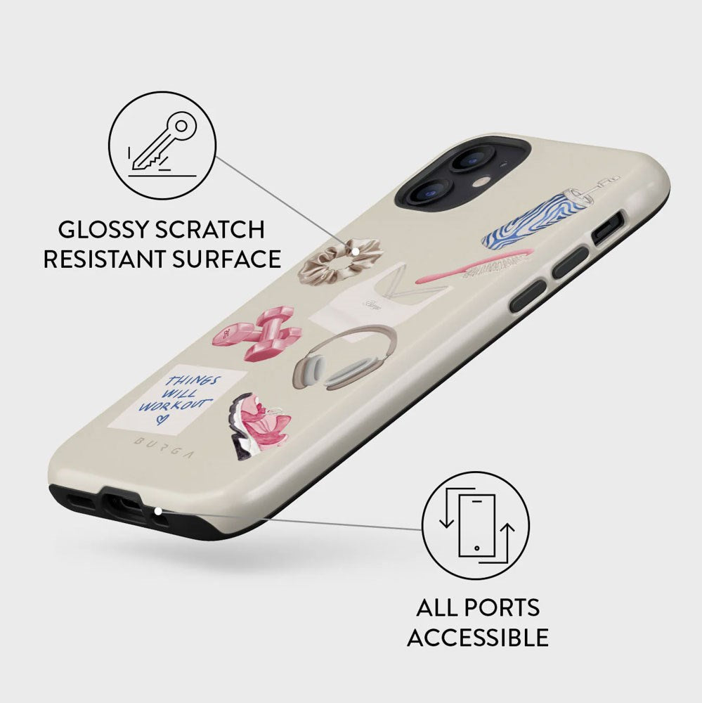 Burga iPhone 12 / 12 Pro Tough Fashion Cover - 5AM Club