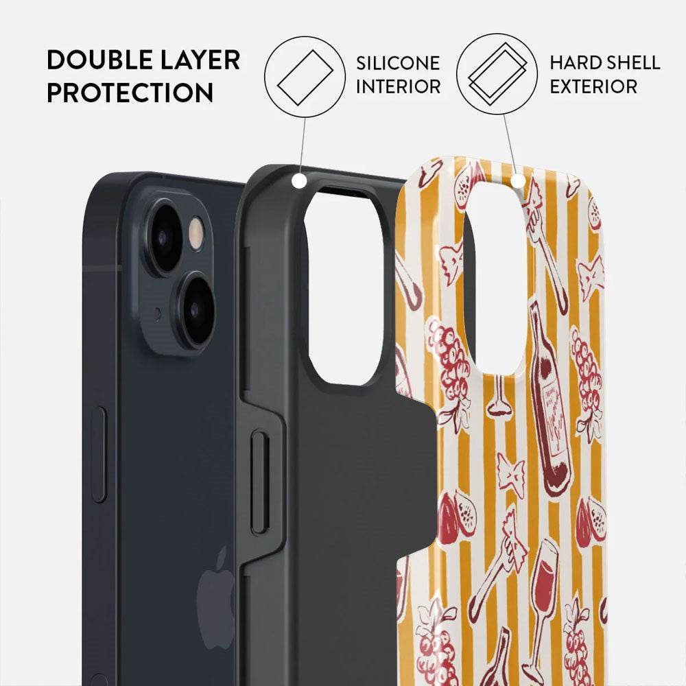 Burga iPhone 15 Tough Fashion Cover - Buona Sera
