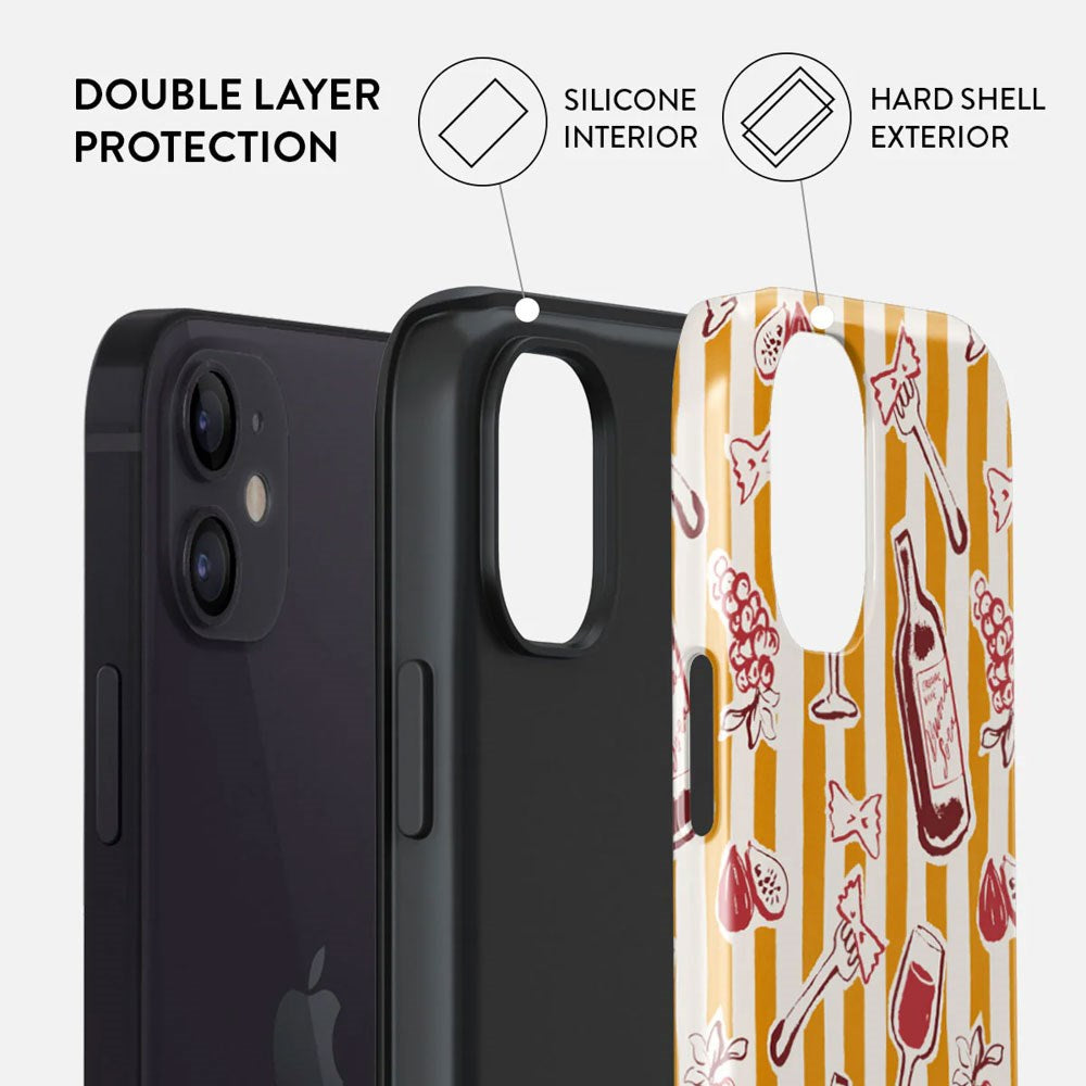 Burga iPhone 12 / 12 Pro Tough Fashion Cover - Buona Sera