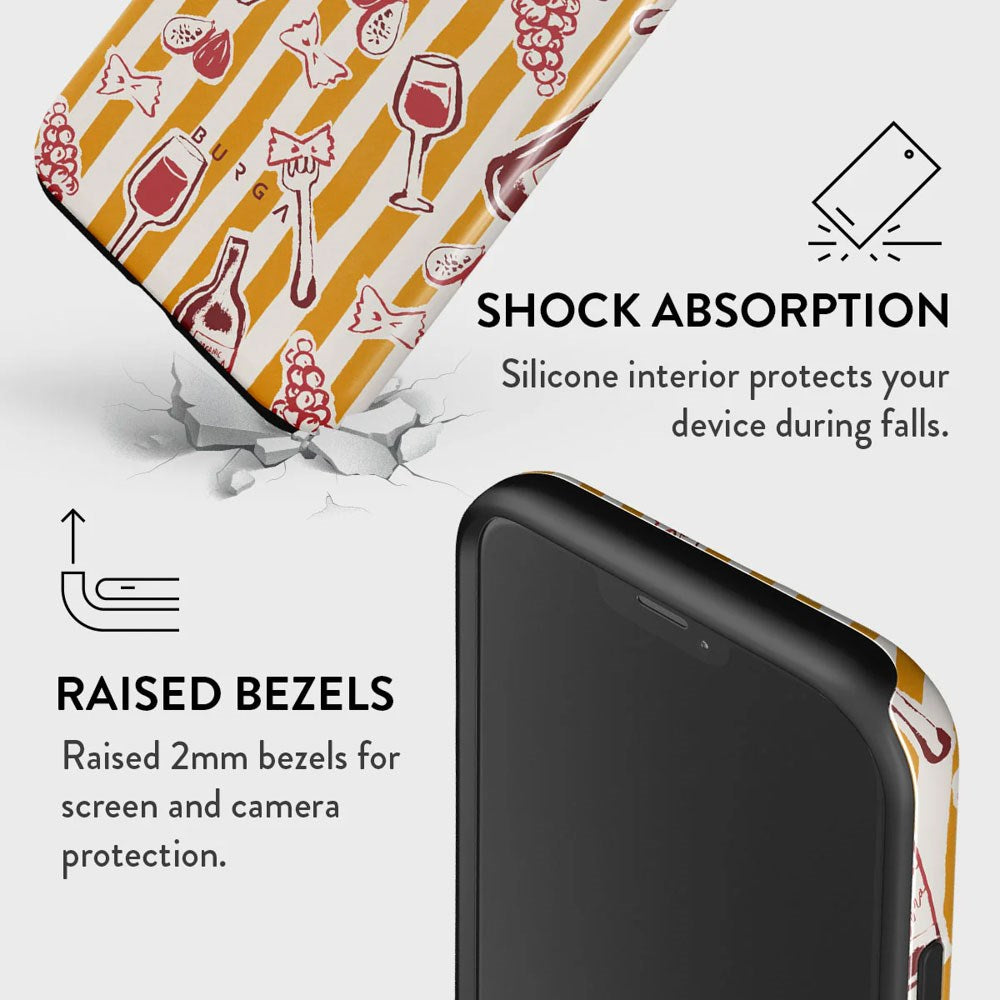 Burga iPhone 12 / 12 Pro Tough Fashion Cover - Buona Sera