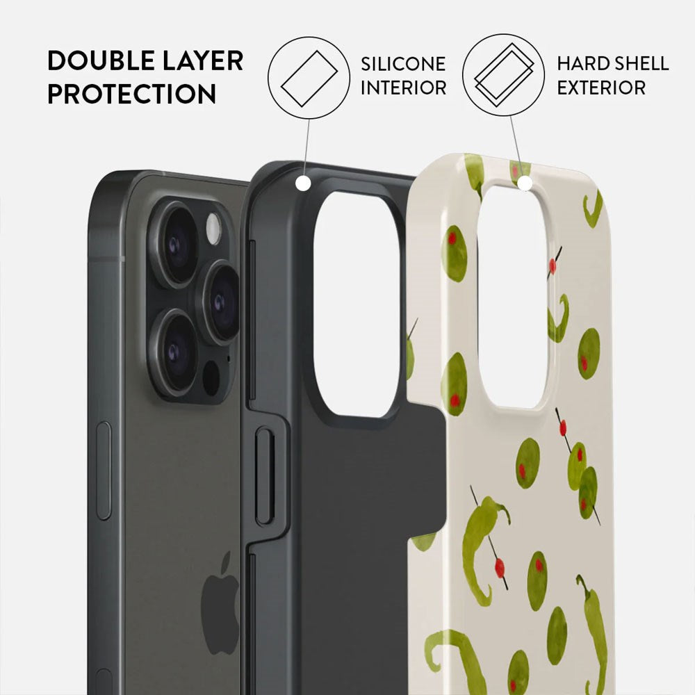Burga iPhone 15 Pro Tough Fashion Cover - Aperitivo