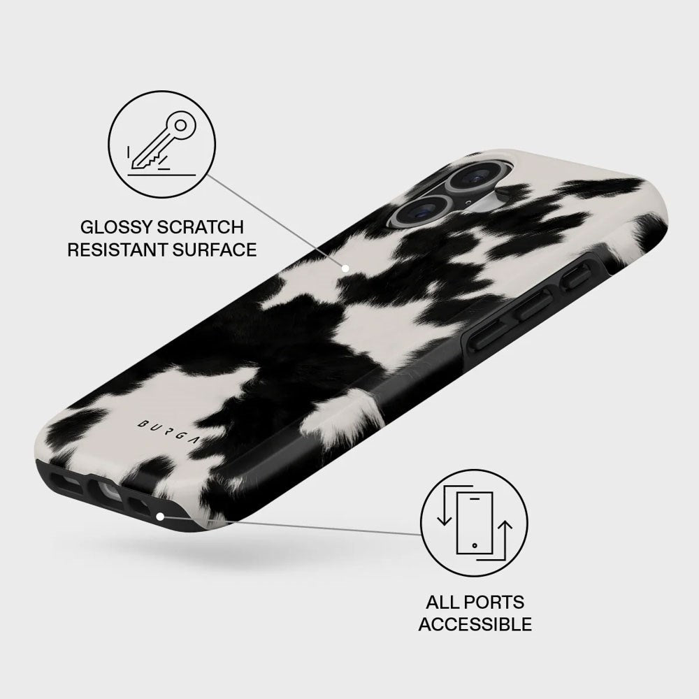 iPhone 17 Burga Tough Fashion Cover - MagSafe Kompatibel - Achromatic
