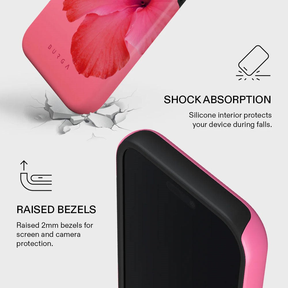 iPhone 17 Pro Burga Tough Fashion Cover - MagSafe Kompatibel - Island Girl