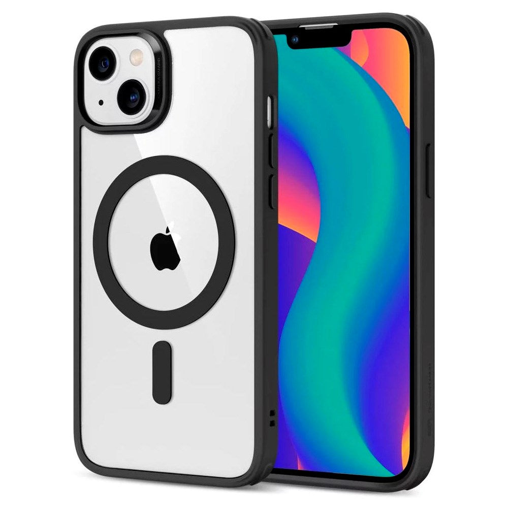 iPhone 14 / 13 - ESR Classic Hybrid-deksel - MagSafe-kompatibel - Gjennomsiktig / Svart