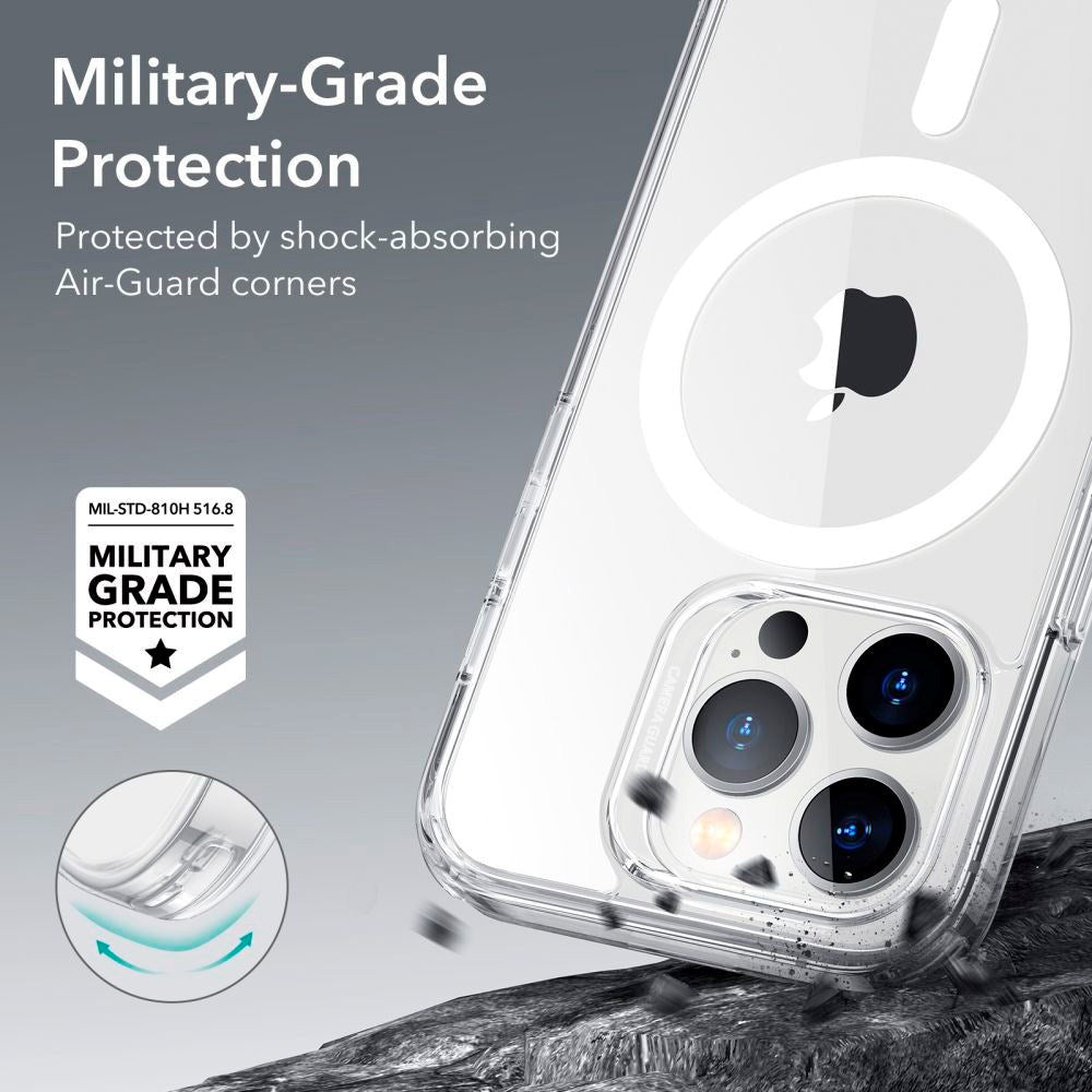 iPhone 14 Pro - ESR Classic Hybrid Cover - MagSafe Kompatibel - Gennemsigtig