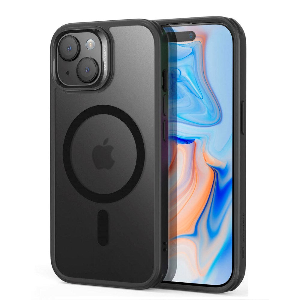 iPhone 15 - ESR Classic Hybrid Deksel - MagSafe-kompatibel - Matt Svart