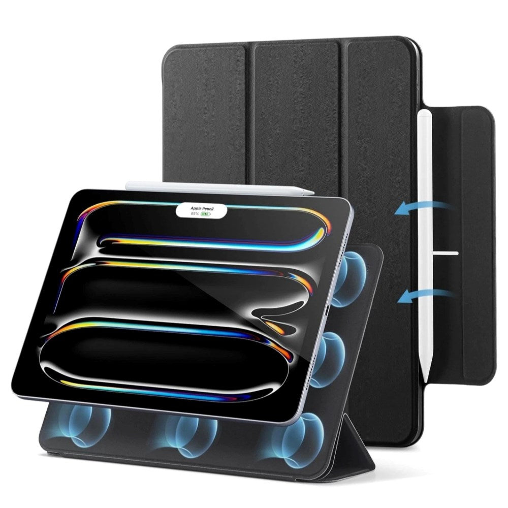 iPad Pro 11" (2025 / 2024) ESR Flip Case - Magnetisk - Sort