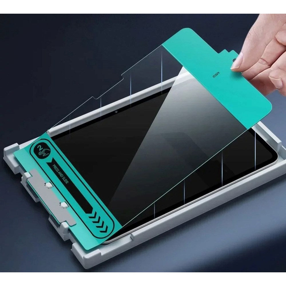 ESR iPad Air 11" (2025 / 2024) skjermbeskytter - inkl. monteringsramme - 2 stk. - Gjennomsiktig