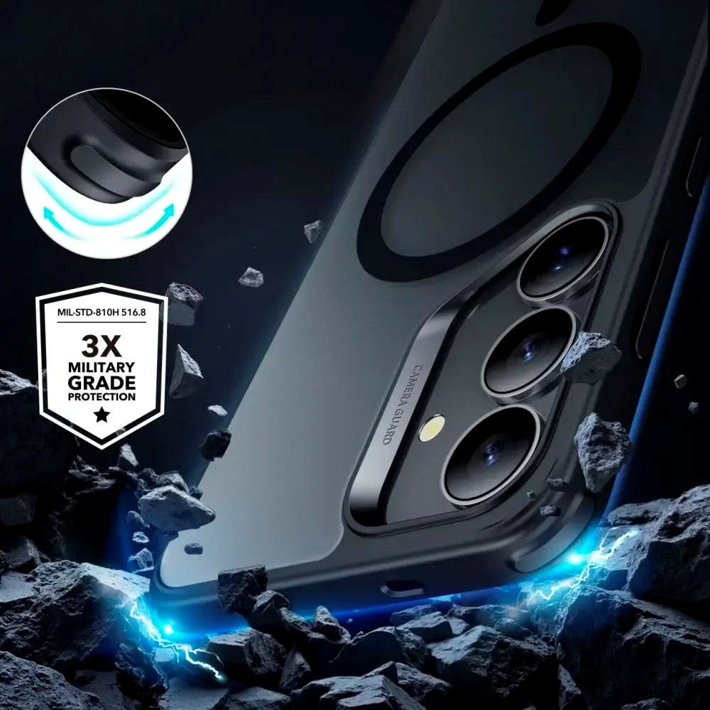 Samsung Galaxy S25+ (Plus) - ESR Classic Hybrid-deksel - MagSafe-kompatibel - Mattsvart