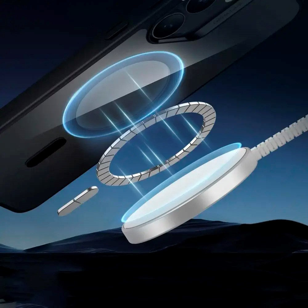 Samsung Galaxy S25+ (Plus) - ESR Classic Hybrid-deksel - MagSafe-kompatibel - Gjennomsiktig / Svart