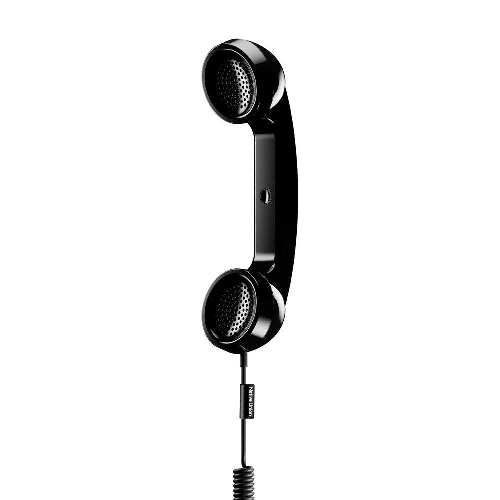 Native Union - Retro Mobil m. USB-C - Black