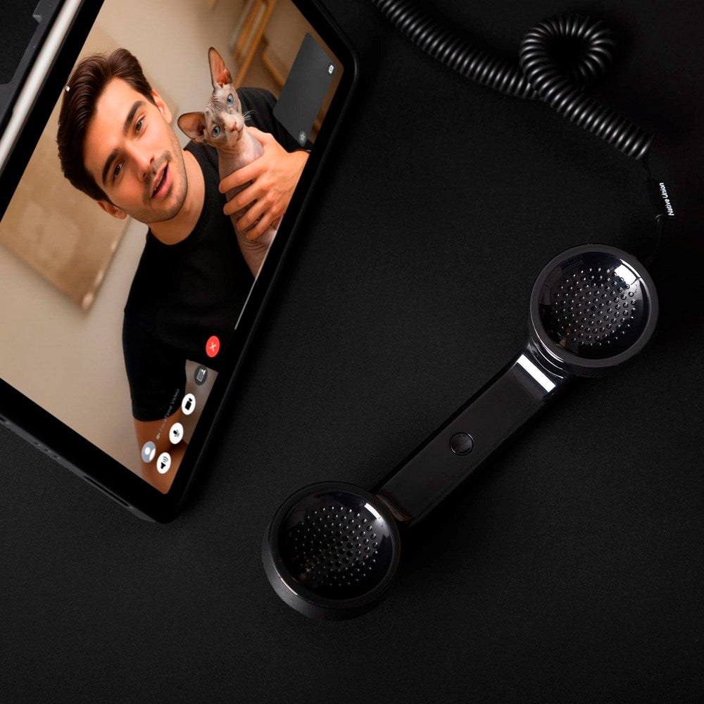 Native Union - Retro Mobil m. USB-C - Black
