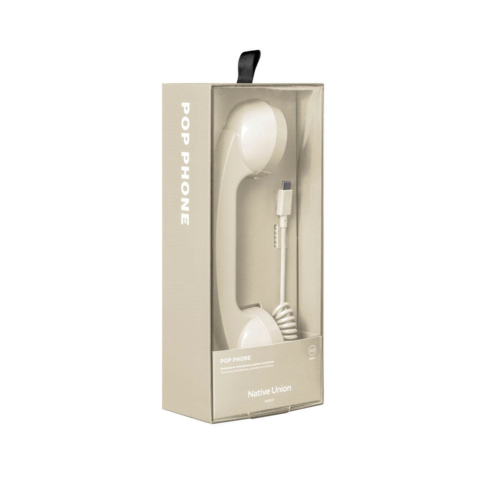Native Union - Retro Mobil m. USB-C - Sandstone