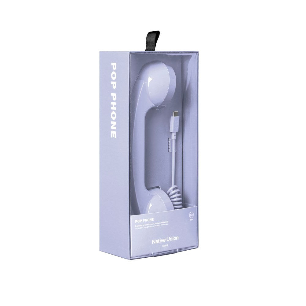 Native Union - Retro Mobil m. USB-C - Azur