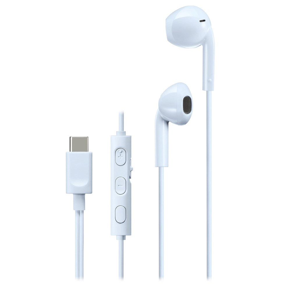 JVC HA-FR17UC In-Ear Headset m. USB-C & Mikrofon - Blå