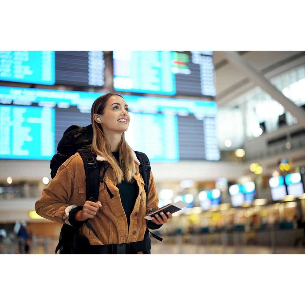 JVC Gumy HA-A23T True Wireless In-Ear Headset m. Active Noise Cancelling - Hvid