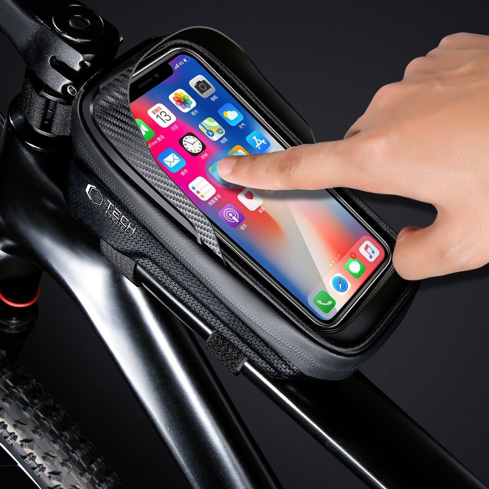 Tech-Protect V2 Universal Cykelholder - Smartphone Cykelholder - Sort