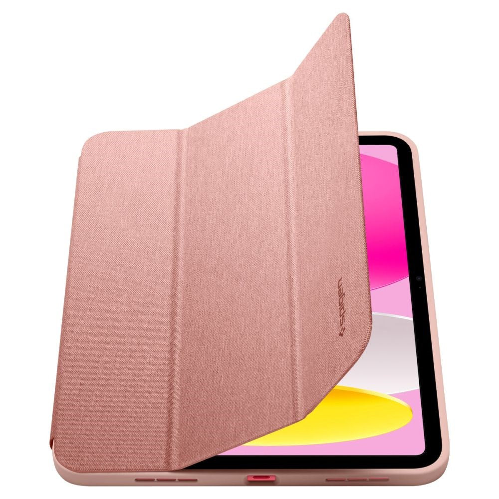 iPad 10,9" (2022) Spigen Urban Fit Flip-deksel med penneholder - Rose Gold