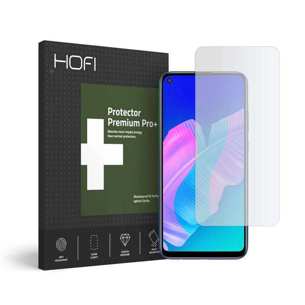 HOFI PRO+ Huawei P40 Lite E herdet glass - Veskevennlig - Gjennomsiktig
