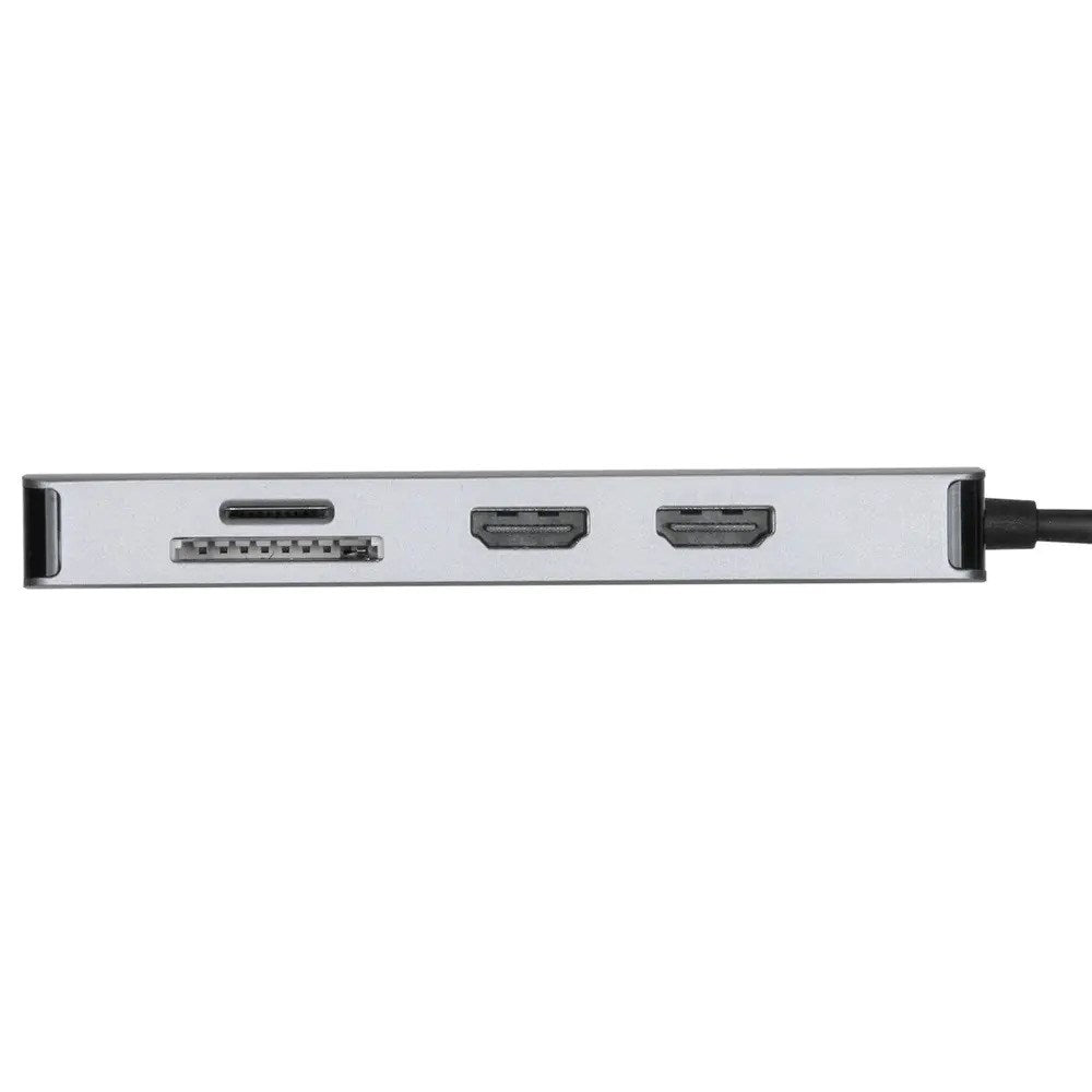 Targus USB-C Hub Dockingstation - 100W - Sølv
