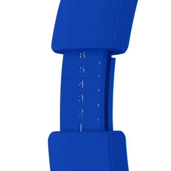 Trådløst barnehodesett på øret Maks. 95dB - 3-7 år - Sonic - Blå / Hvit