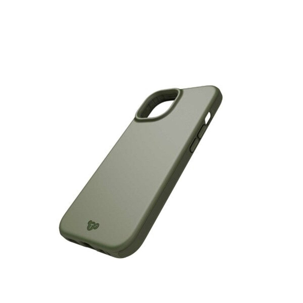 iPhone 15 / 14 / 13 Tech21 Evo Lite Bagside Cover - Grøn