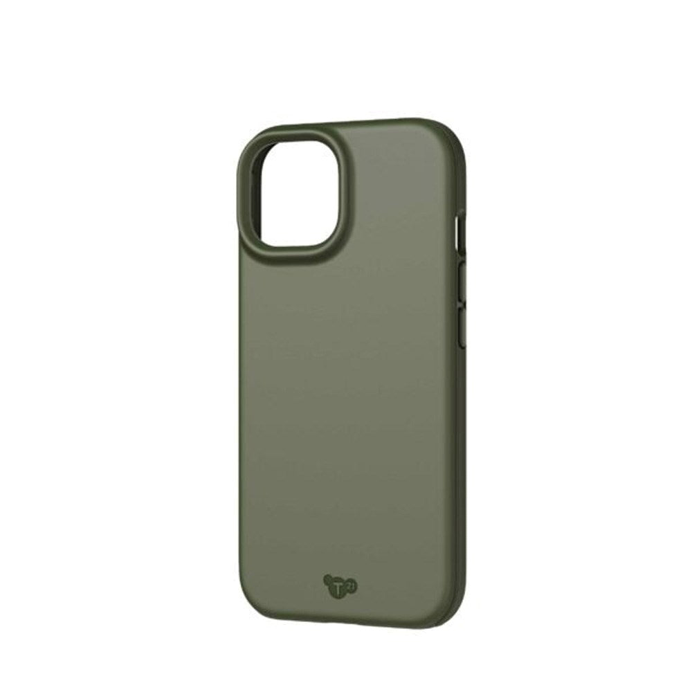 iPhone 15 / 14 / 13 Tech21 Evo Lite Bagside Cover - Grøn