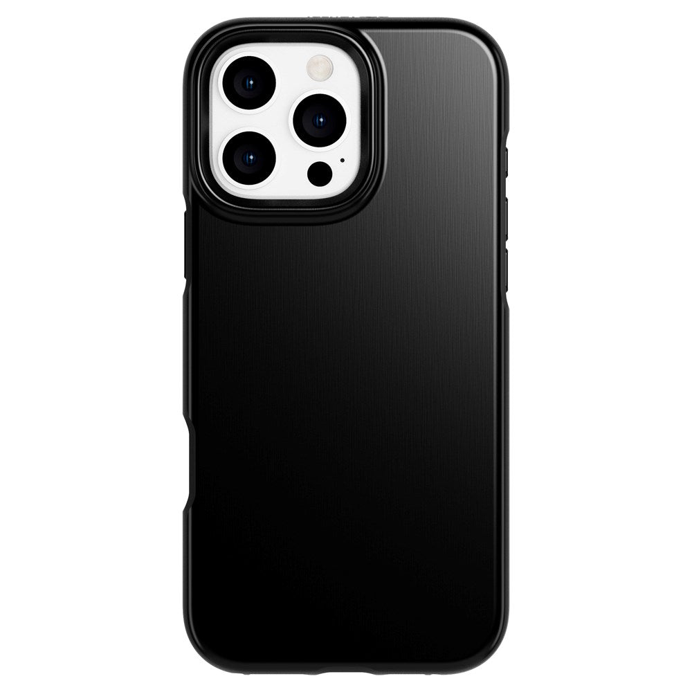 iPhone 16 Pro Max Tech21 EVO Armor Bakdeksel - MagSafe-kompatibel - Gjennomsiktig / Svart