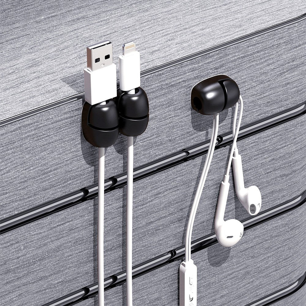 Desire2 Cable Nuggets Kabelholder - 10 stk - Sort