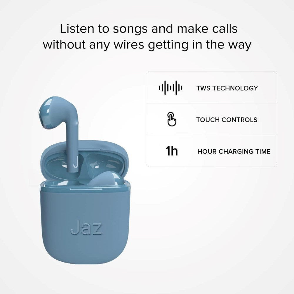 Jaz Silk True Wireless Bluetooth In-Ear Hodetelefoner - Blå
