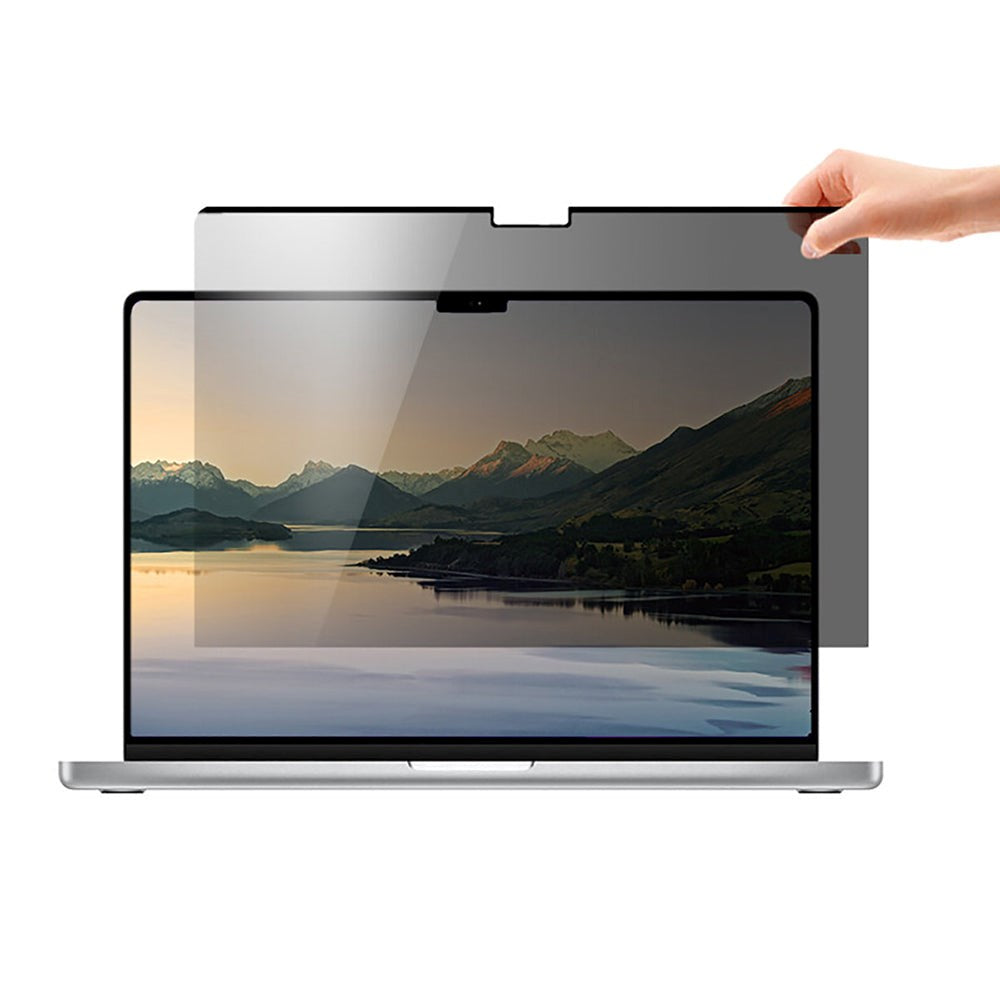 MacBook Pro 14 M1/M2/M3/M4 (2021-2024) 4smarts magnetisk skjermbeskytter - personvernfilter