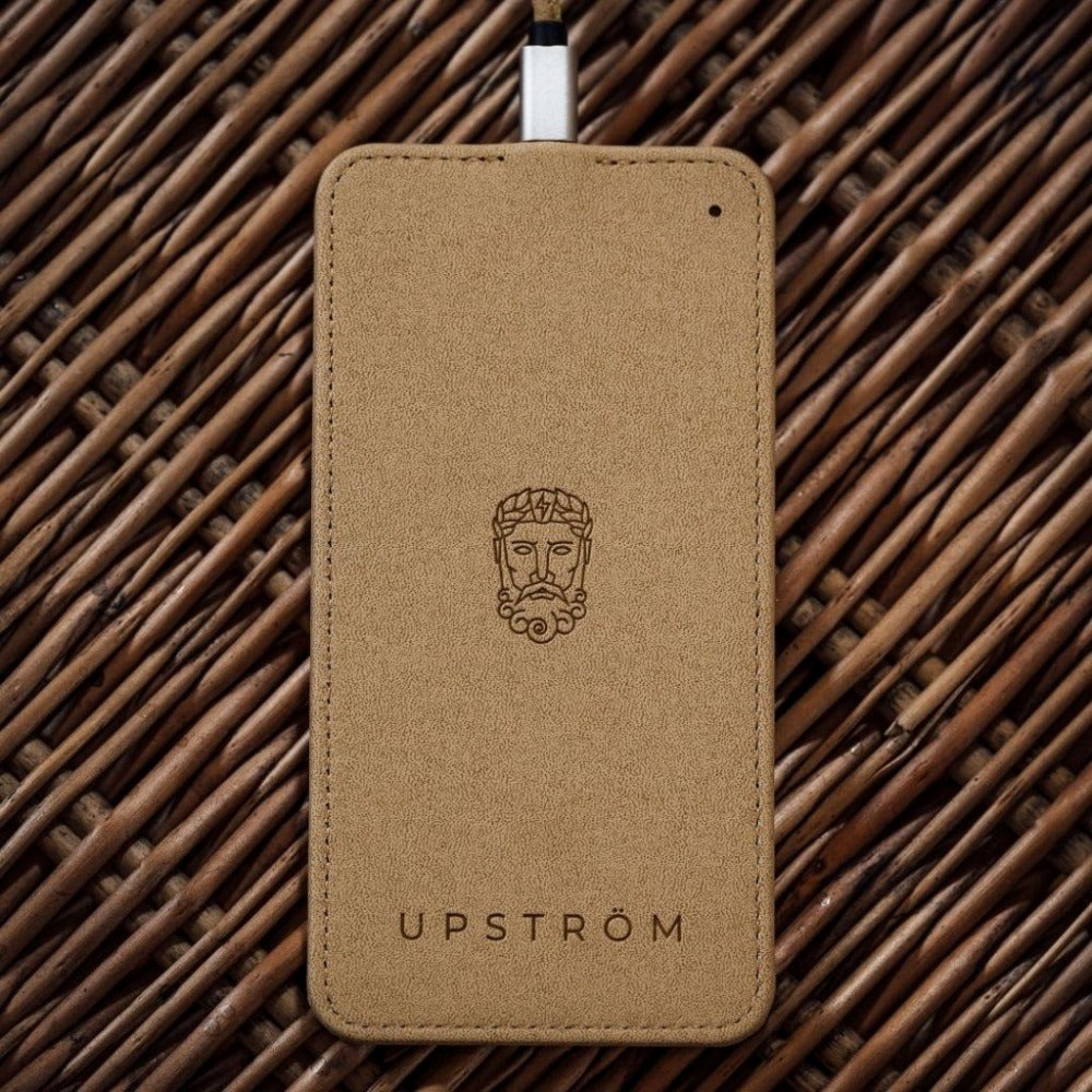 UPSTRÖM LÄDER Qi 10W rask trådløs lader - sand