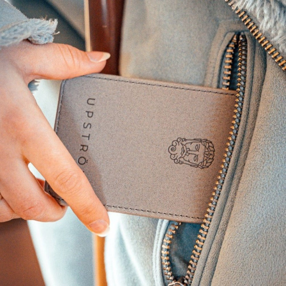 UPSTRÖM LÄDER Qi 10W rask trådløs lader - Grå