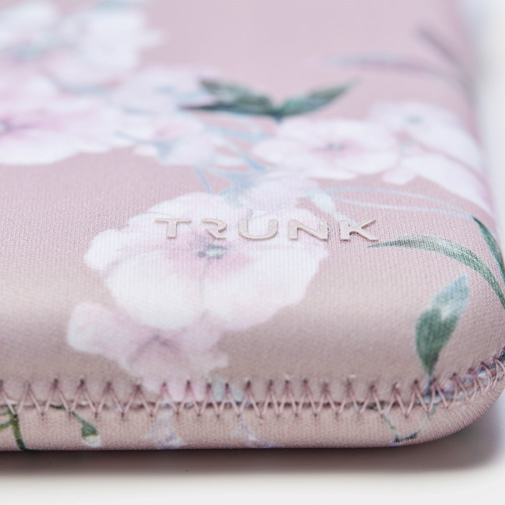 Trunk Neopren Sleeve til Bærbar PC 14" (34,5 x 24,5 x 2 cm) - Rose Flower