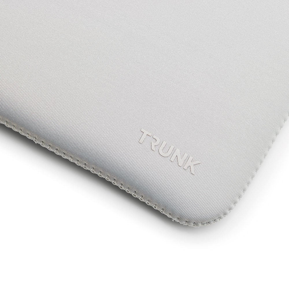 Trunk Neopren Sleeve for Laptop 13" (30,5 x 22 x 2 cm) - Silver Cloud