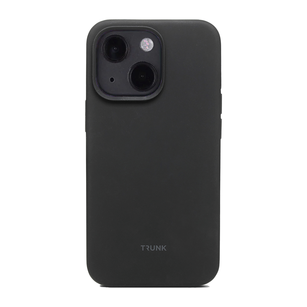 iPhone 13 Trunk Silikone Bagside Cover - Black