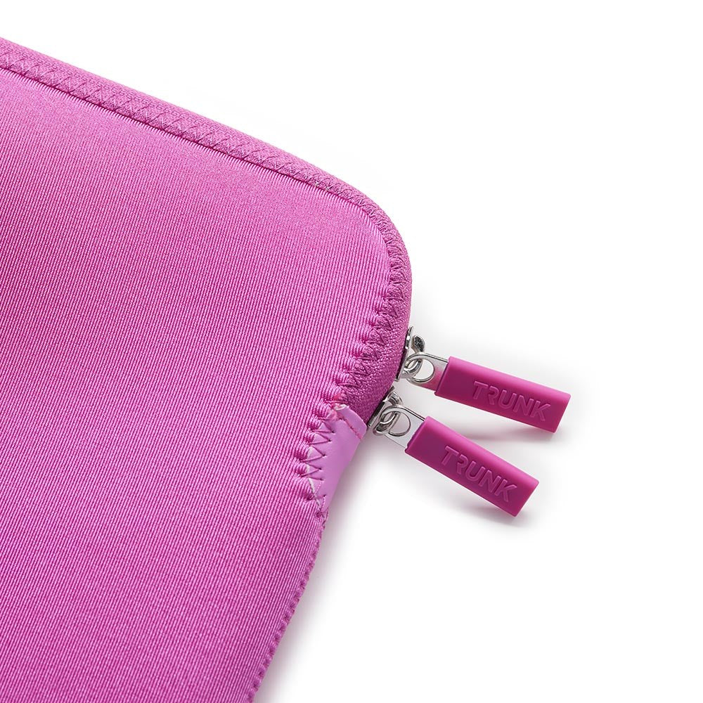 Trunk Neopren Sleeve for laptop 13" (32 x 22 x 2 cm) - lilla rose