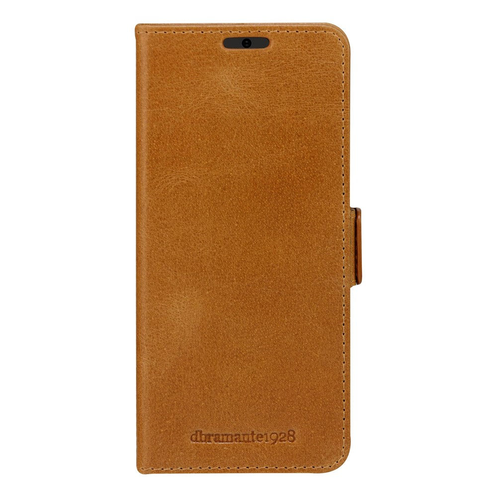 Samsung Galaxy S20+ (Plus) - dbramante1928 Copenhagen Slim Ægte Læder Flip Cover m. Pung - Tan