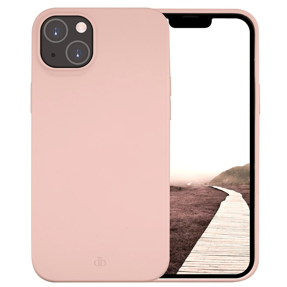iPhone 14 Plus dbramante1928 Costa Rica bakdeksel - 100 % resirkulert plast - rosa sand