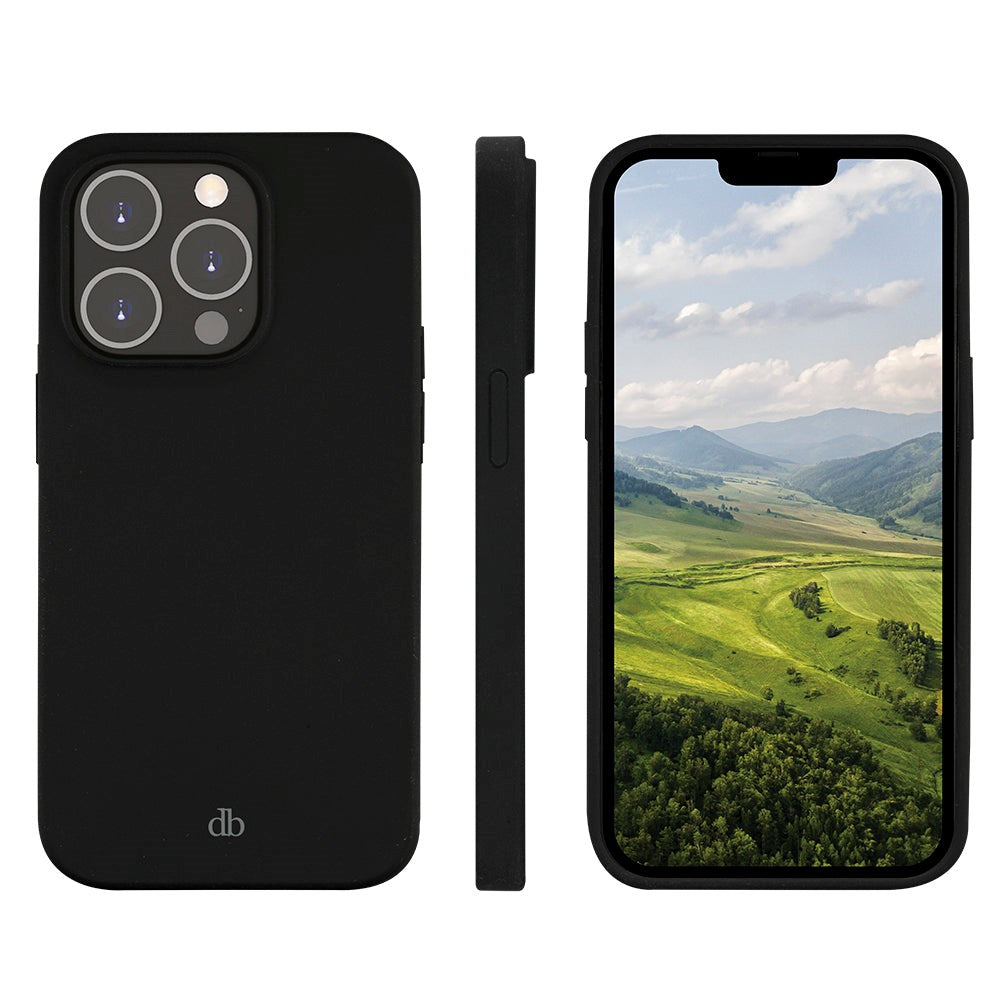 dbramante1928 iPhone 14 Pro Costa Rica bakdeksel - 100 % resirkulert plast - nattsvart