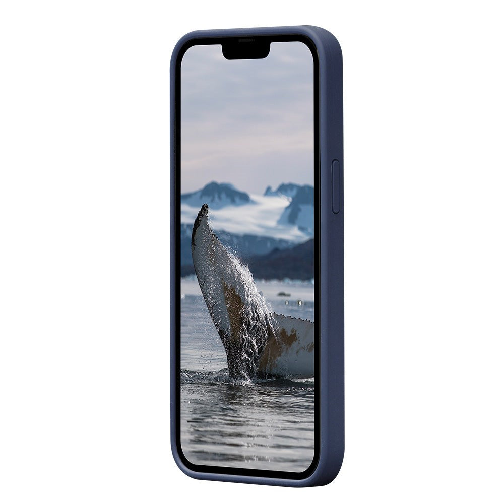 iPhone 14 Plus dbramante1928 Greenland Bakdeksel - 100 % resirkulert plast - Stillehavsblå
