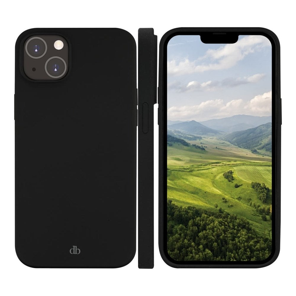 dbramante1928 iPhone 14 / 13 Monaco bakdeksel - 100 % resirkulert plast - MagSafe-kompatibel - Night Black