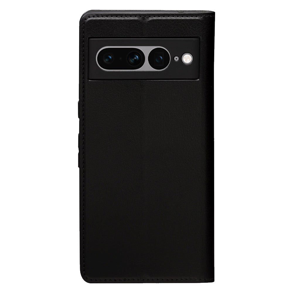 Google Pixel 7 Pro dbramante1928 Oslo Ultra-Slim Leather Flip Cover m. Lommebok - Svart